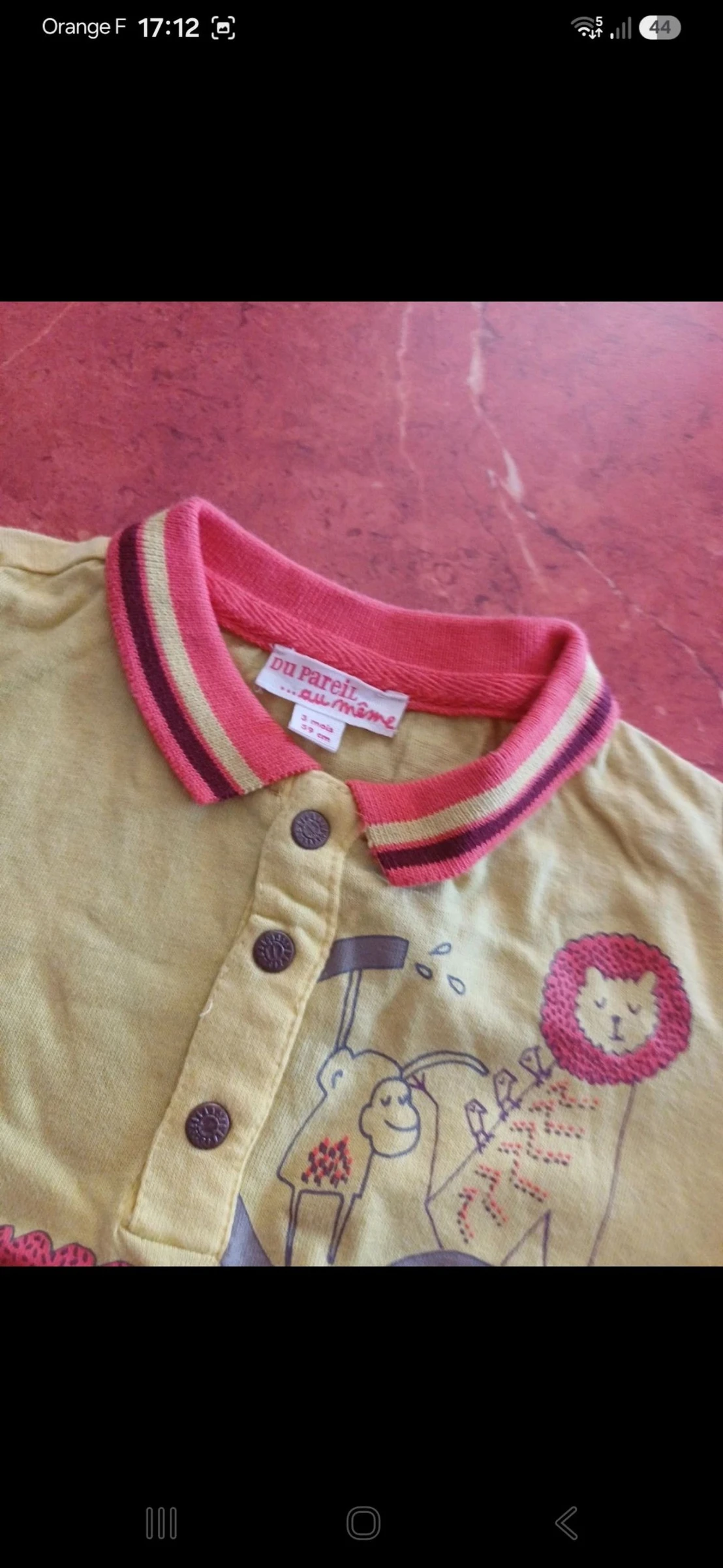 T.shirt bebê tamanho 3 meses – photo 4